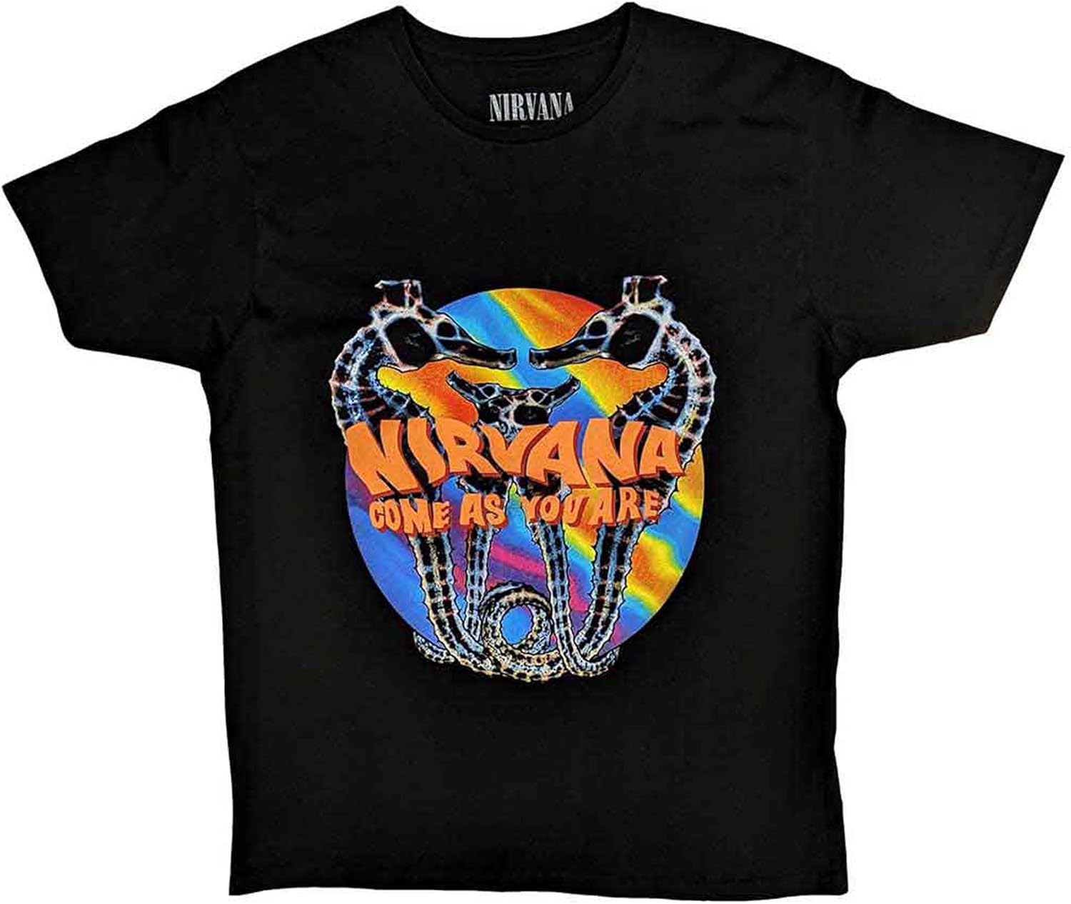 Nirvana Seahorse Come As You Are T-shirt S