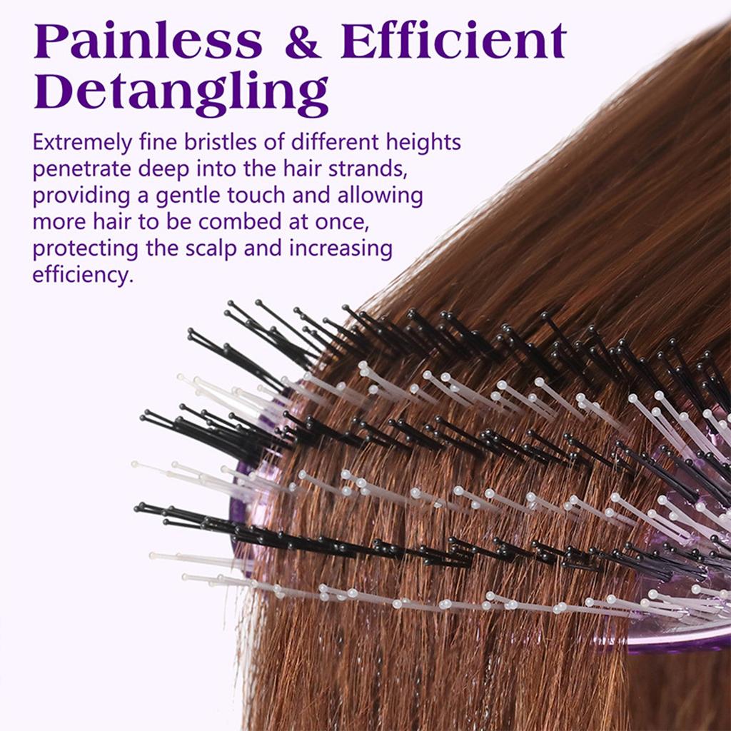 Wet And Dry  Scalp Health Massage Comb For Ladies Hair Nourishment And Detangling Anti-static Household Comb