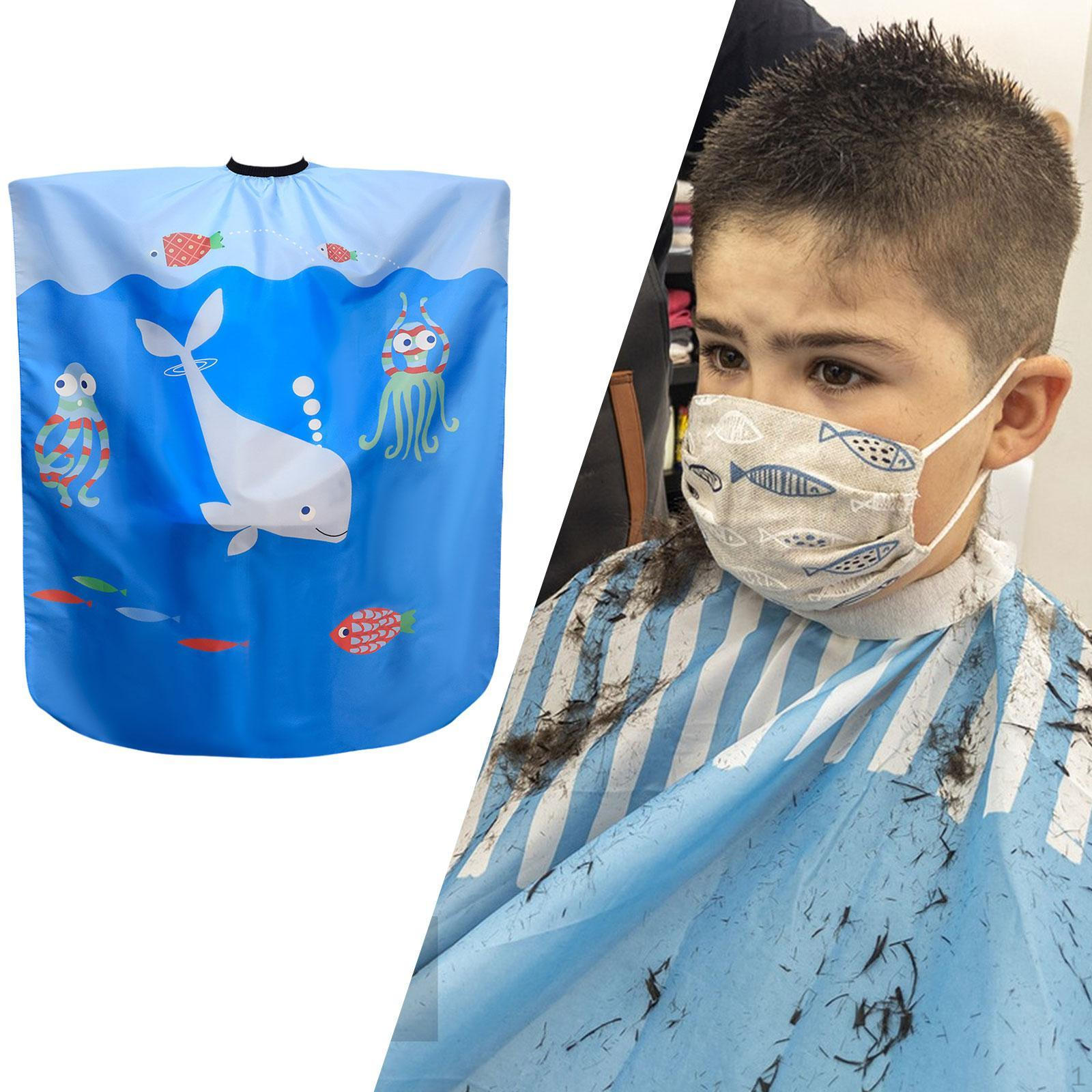 

Парикмахерская накидка, регулируемая накидка для стрижки волос, фартук для домашнего стилиста Whale