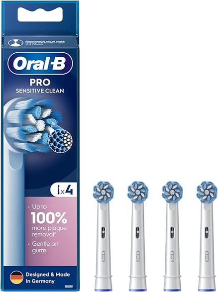 Toothbrush Heads for Oral-b Sensitive Eb60x-4 White