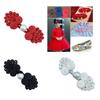 Chinese Knot Buttons Pearl Beads Cheongsam Cloaks Cardigan Fasteners for Clothing Decor Pig Nose Cheongsam Fasteners