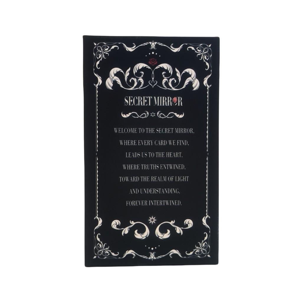 Mazzo di Carte Tarocchi Specchio Segreto Con Istruzioni Per Intrattenimento Casuale Indoor