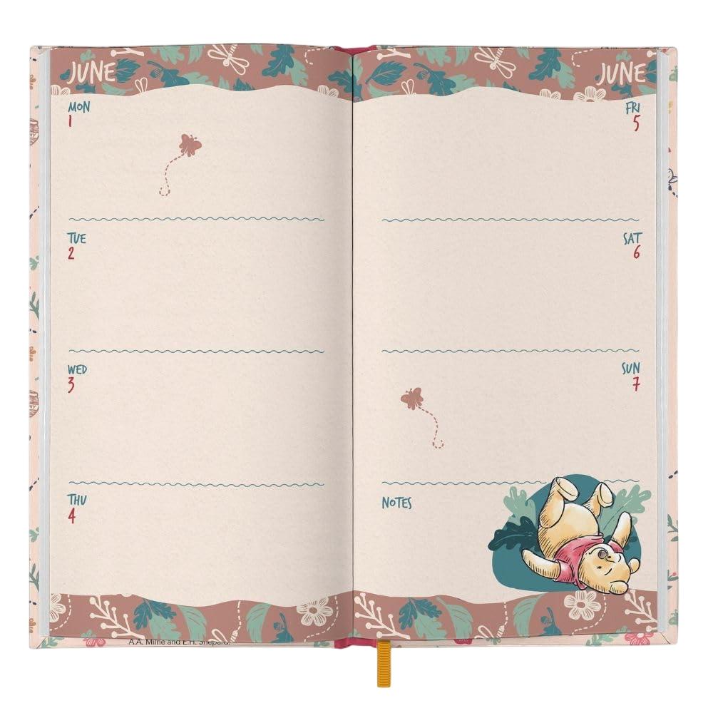 Winnie the Pooh 2026 Slim Diary