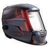 Welding Helmet Auto Darkening True Color, 100 X 80 Mm Welding Hood Solar-Powered, Welder Mask with 4 Arc Sensors, Wide Shade 4/5-9/9-13 for TIG MIG