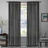 Simple Curtain Fabric Finished Product, Linen Plain Curtain, Living Room Bedroom Blackout Curtain Finished Product