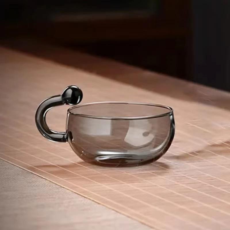 

Nordic Style High-Temperature Resistant Glass Teapot Set with Filter Separator Universal Model