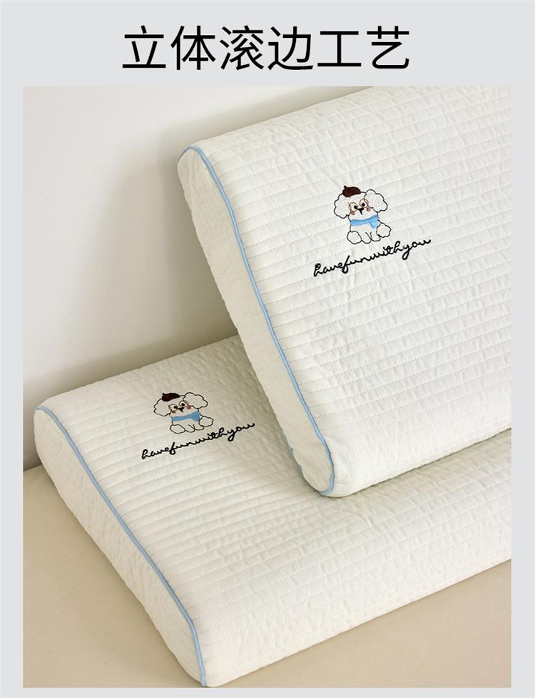 Yongyouwan All Cotton Washed Cotton Parent-child Latex Pillow, Children's Pillow, Dormitory Student Pillow Core, Adult Latex Pillow Core