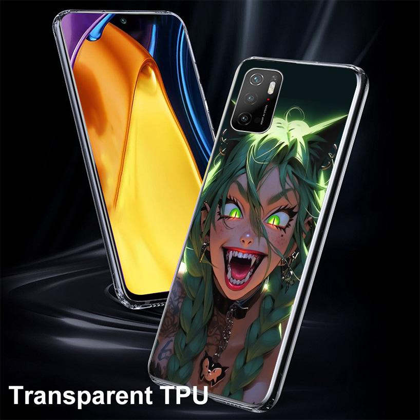 Crazy Gothic Japan Anime Girls Phone Case For Xiaomi Poco F7 Ultra X7 X6 Pro X5 Redmi 15 15C 13 13C 12 12C 10 10A 10C 9 9A 9C 9T