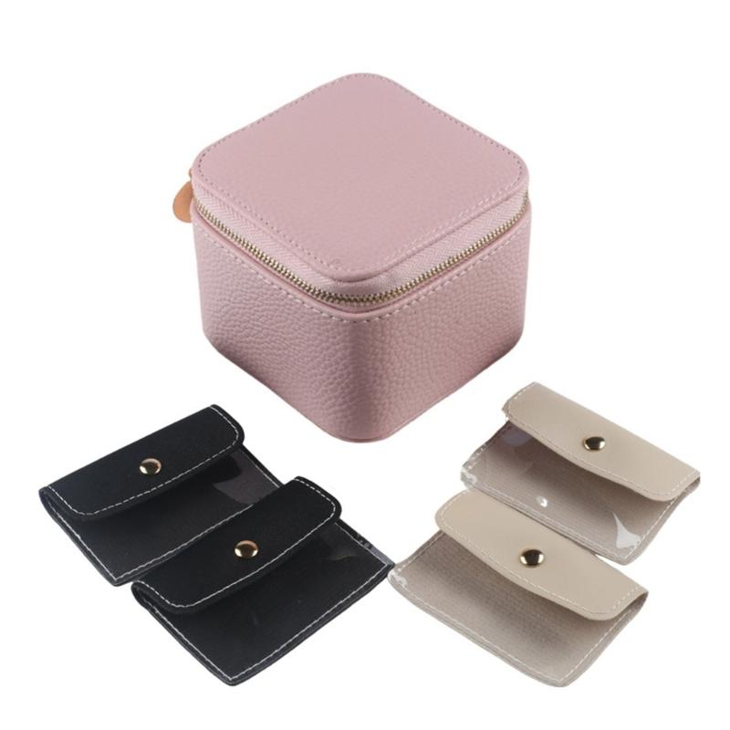 Portable Jewelry Storage Box Elegant Jewelry Organizer Practical Small Jewelry Storage Case Suitable for Travel Use