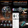 Outdoor Strong Light Flashlight Men Smart Watch For Huawei 3ATM Waterproof Sports Watch 515 mAh Extra Large Battery Smart Watch