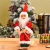 Sitting Home Decoration Kids Toys Christmas Tree Accessories Desktop Santa Claus Doll Xmas Ornament