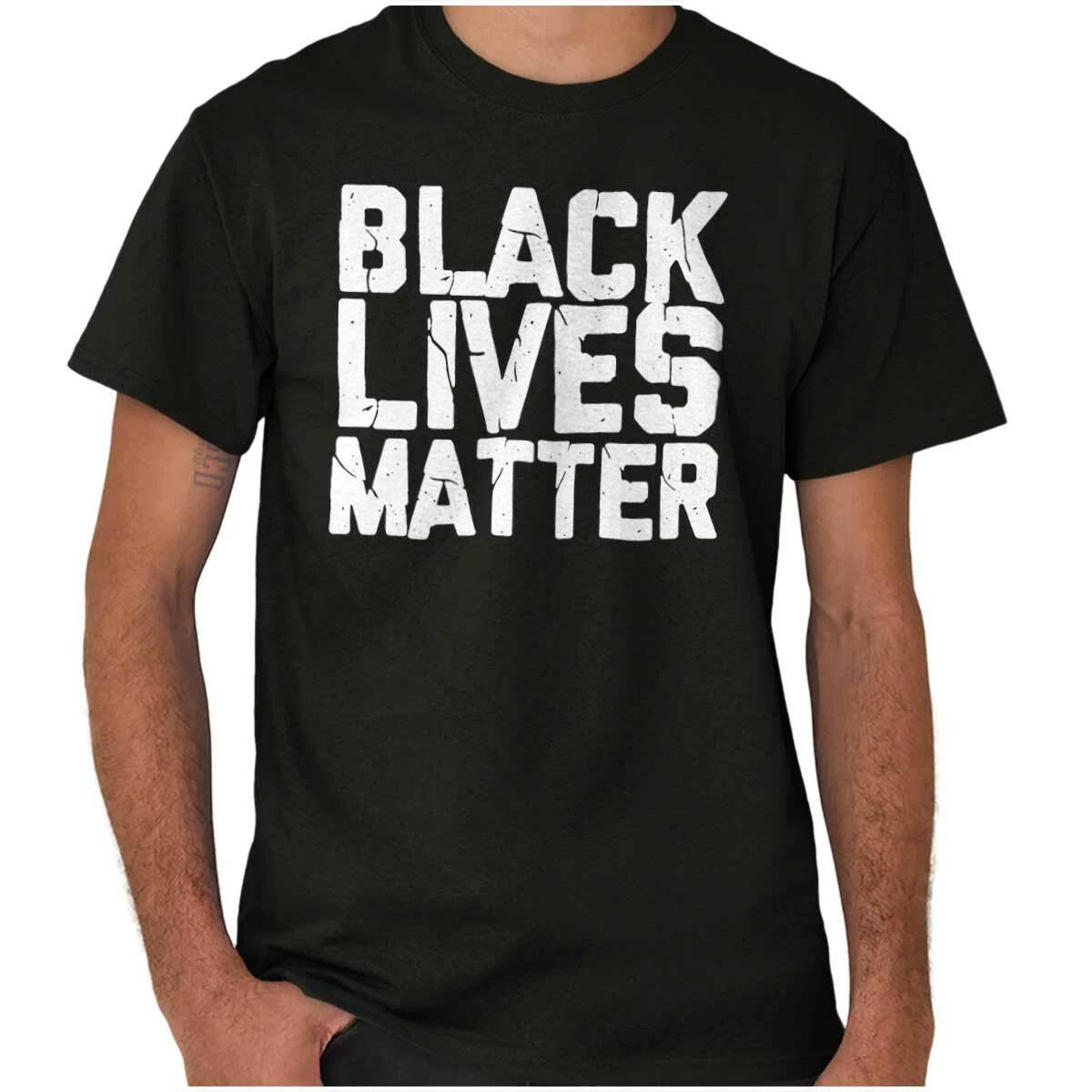 Black Lives Matter Political Protest Resist Womens or Mens Crewneck T Shirt Tee M