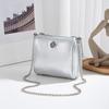 Fashionable Trendy and Elegant Small Square Bag - Boston Single-shoulder Chain Crossbody Bag