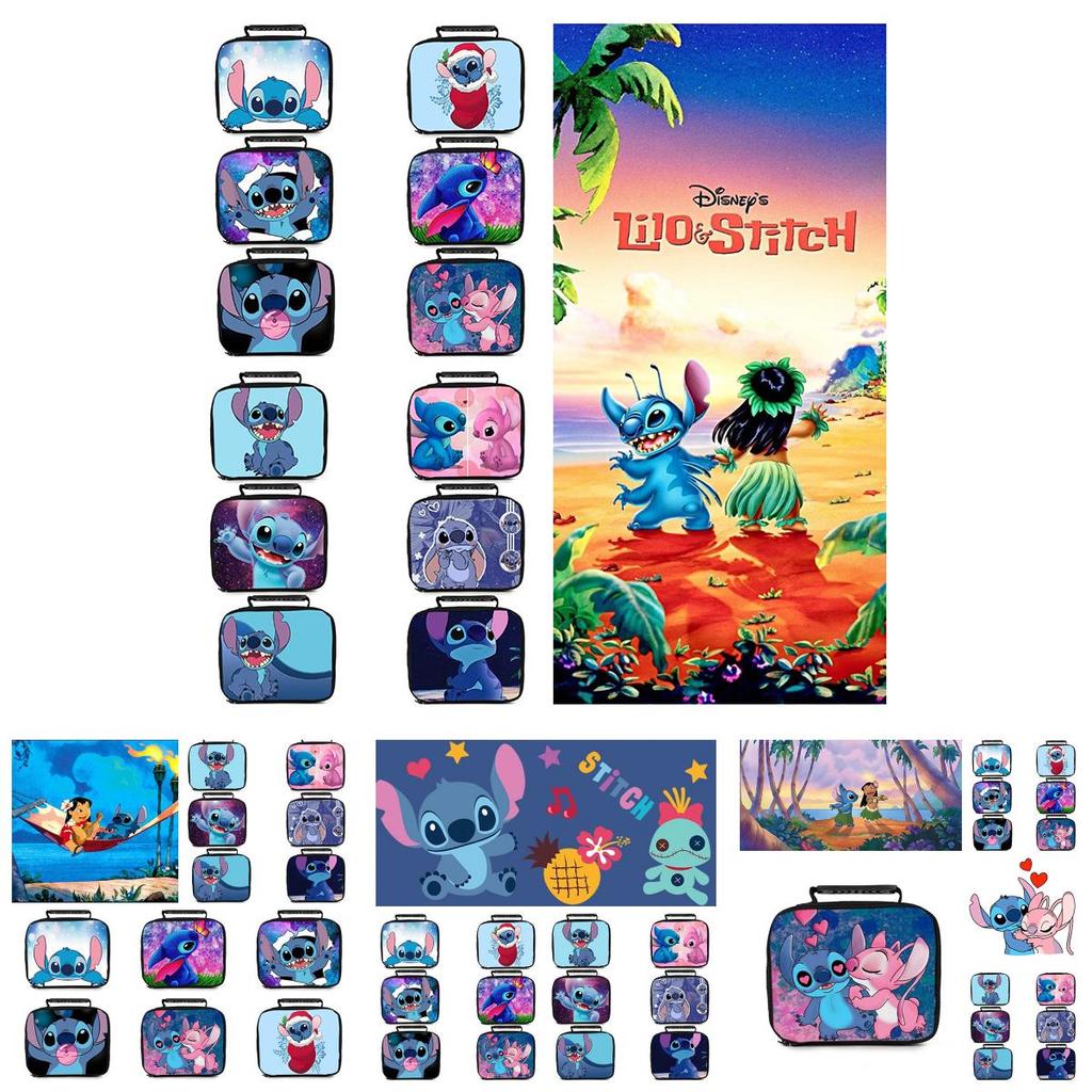 Cute Stitch Lunch Bag For Teenagers Perfect For Picnics And School!