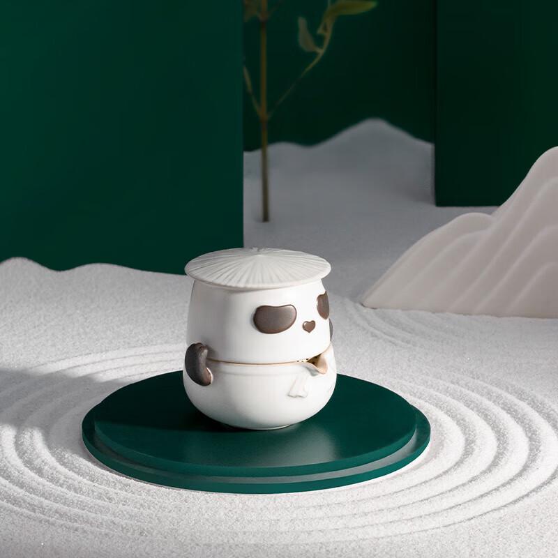Edenus Panda Hero Ceramic Travel Tea Set