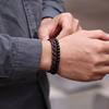 Noter Fashion 2Pcs Men Bracelet Set 2026 Handmade Sliding Adjustable Paracord Braslet Summer Jewelry Surfer Nautical Braclet