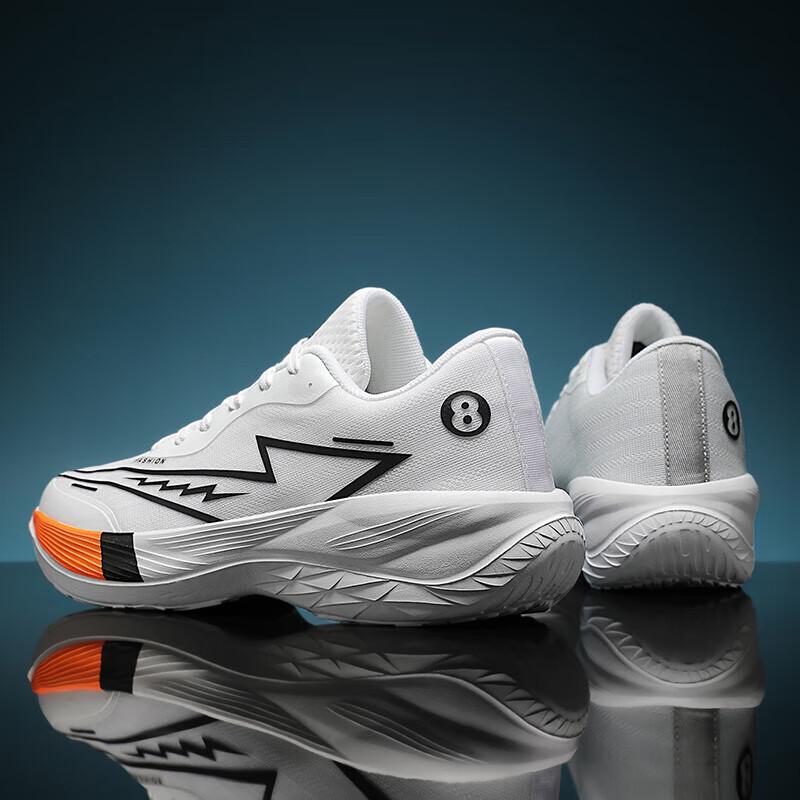 Zhijing 2nd generation pro running shoes men's ultra-light shock absorption professional sports exam youth racing carbon board sports shoes