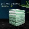 Green Biochemical Filter 3cm Thick Cotton Sponge New Aquarium Filter Sponge  For Fish Tank Pond