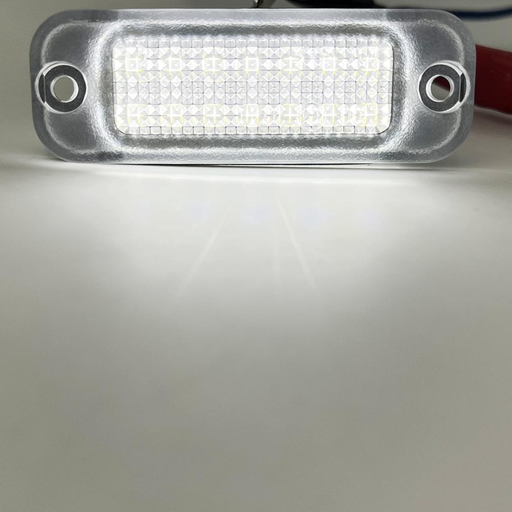 For Benz W463 W463A G-Class G500 G550 G63 AMG 2013-2022 G65 AMG 2014-2018 Canbus Led License Plate Light Auto Parking Tag Lamp