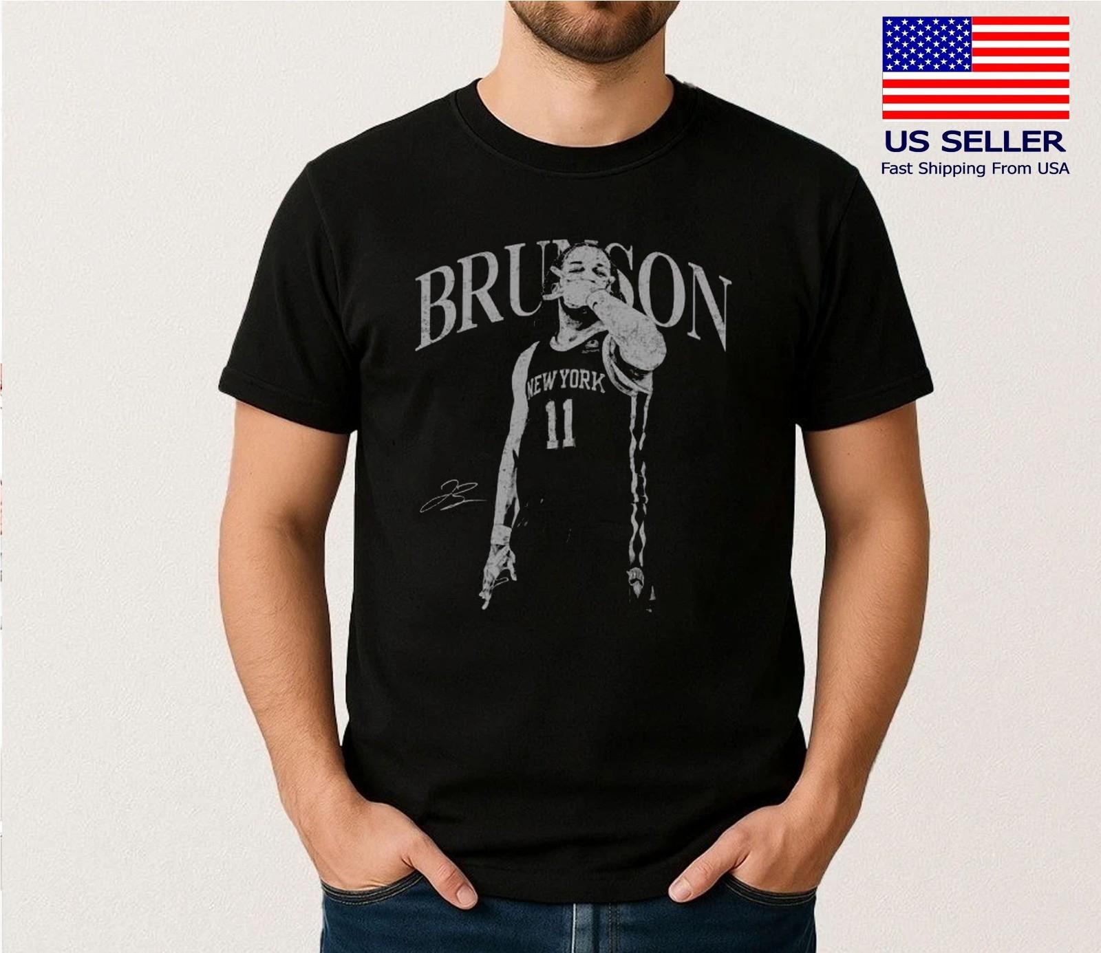 Jalen Brunson Basketball Vintage T-Shirt, FAST SHIP Unisex T-Shirt XXXL