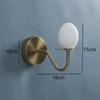 Modern Egg Glass Ball Led Wall Lamp Gold Nordic Minimalist Sconces Living Bedroom Bedside Mirror Lights Decor Lighting Fixtures