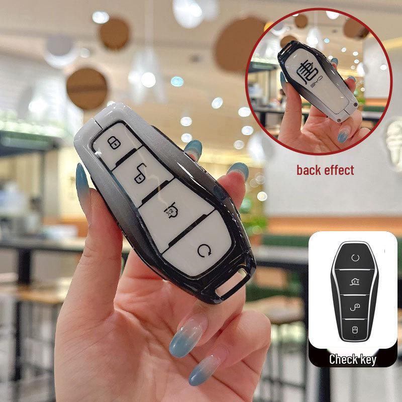 

2025 BYD Tang DMi Key Case Metal Car Bag Buckle Shell High-End