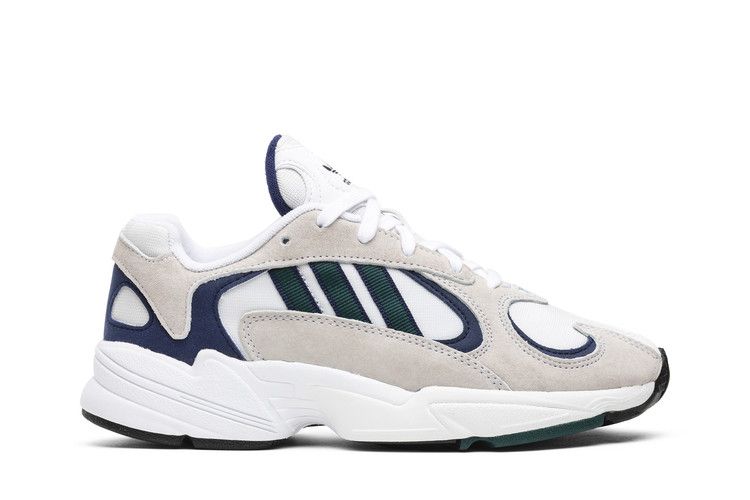 Heren Sneakers adidas Yung-1 Wit Noble Groen Donkerblauw Schoenen Wit/Noble Groen/Donkerblauw