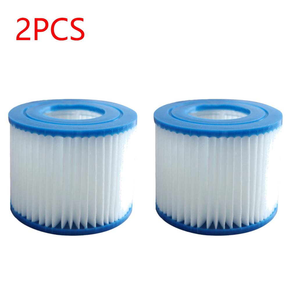 1-10Pcs Replacement Swimming Pool Filter Fit for Flowclear Size VI Filter Cartridge Reusable Lay-Z-Spa - Miami Vegas Palm Spring