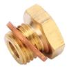 Car High Strength Universal Pressure Temperature Gauge Sender Adapter 1/8in NPT to M14x1.5 Male Auto PartsReplacement Sensors2