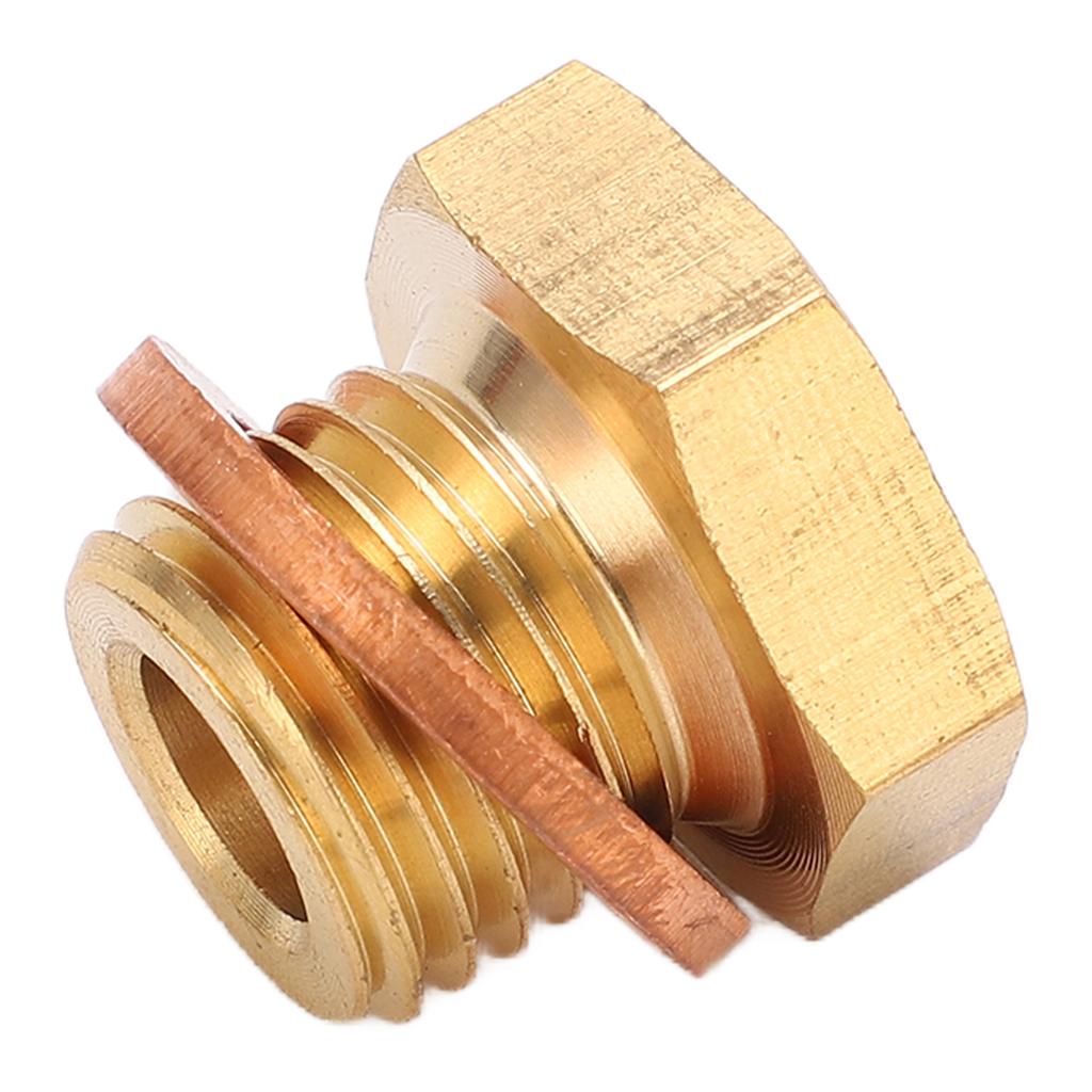 Car High Strength Universal Pressure Temperature Gauge Sender Adapter 1/8in NPT to M14x1.5 Male Auto PartsReplacement Sensors2