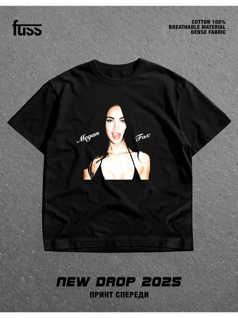 Megan Fox Print T-shirt