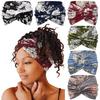 Bohemian Sweat-Absorbing Wide Yoga Headband