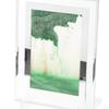 Picture Flowing with Stand Glass for Home Decor Bookshelves Ornament Relaxing