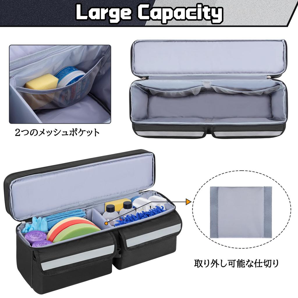 LoDrid Trunk Storage Bag for Toyota FJ Cruiser Trunk Toyota Car Trunk Case 2007-2021, Double-Layer Bag,