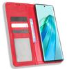 For Honor X9a 5G/X40 5G/Magic5 Lite 5G Vintage PU Leather Wallet Stand Phone Case Magnetic Clasp Cover