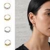 Stainless Steel Minimalist Earrings Simple Hoop Earrings Punk Ear Cuff  Daily Wear