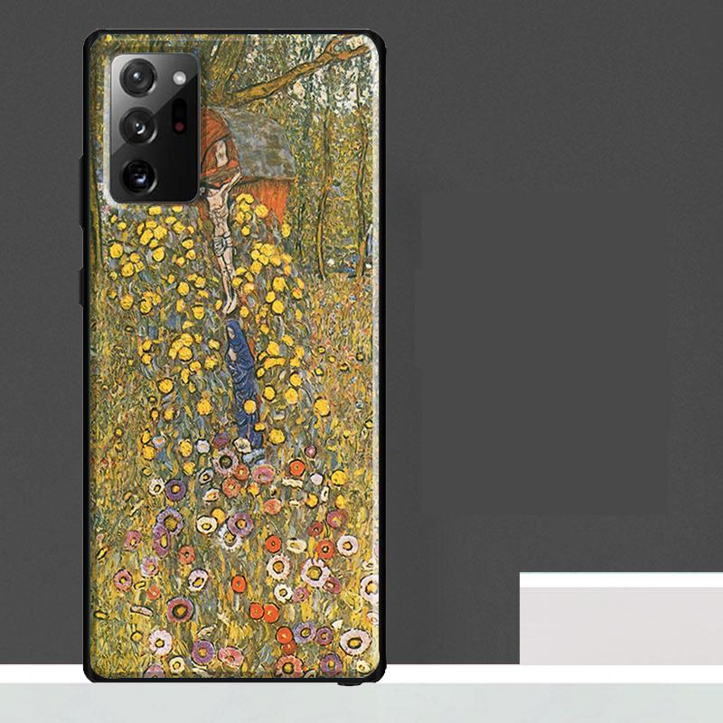 Gustav Klimt Art Case For Samsung Galaxy S25 Ultra S23 S22 S21 S24 Ultra S9 S10 S20 Plus S25 FE Phone Cover