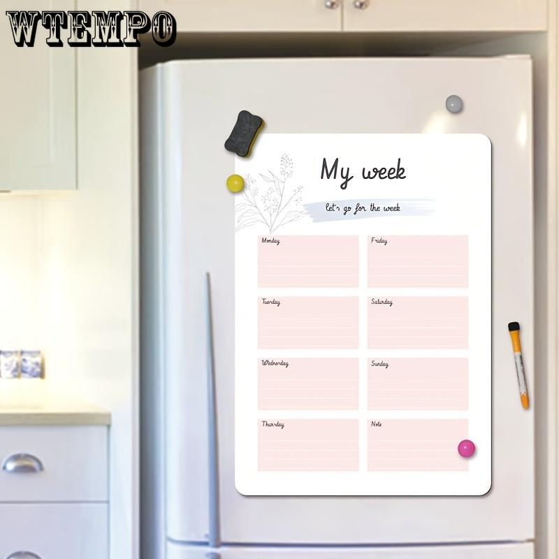 

1 шт. Магнит на холодильник Белая доска Многоразовая Доска для заметок на холодильник Самоклеящаяся A4 Нескользящая Магнитная Мягкая Белая доска Оставить сообщение CT008