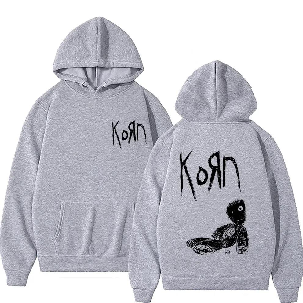 Sudadera Con Capucha Con Estampado De La Banda De Rock Korn Para Hombre Y Mujer Sudadera Con Capucha Altern