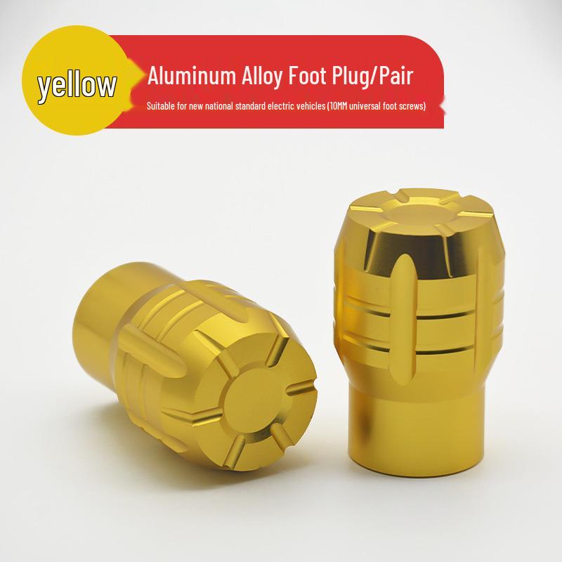 Electric Vehicle Foot Peg End Cap and Axle Cover for Niu, Aima, Yadi