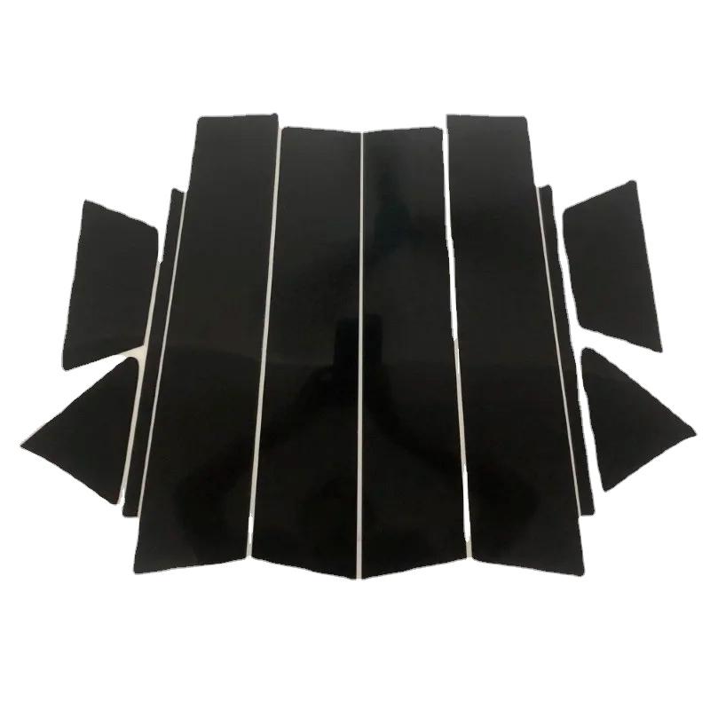 For Mitsubishi Eclipse Cross 2018-2025 B/C Pillar Stickers - PC Window Decorative Trim for Middle Pillar,Car Accessories 2019