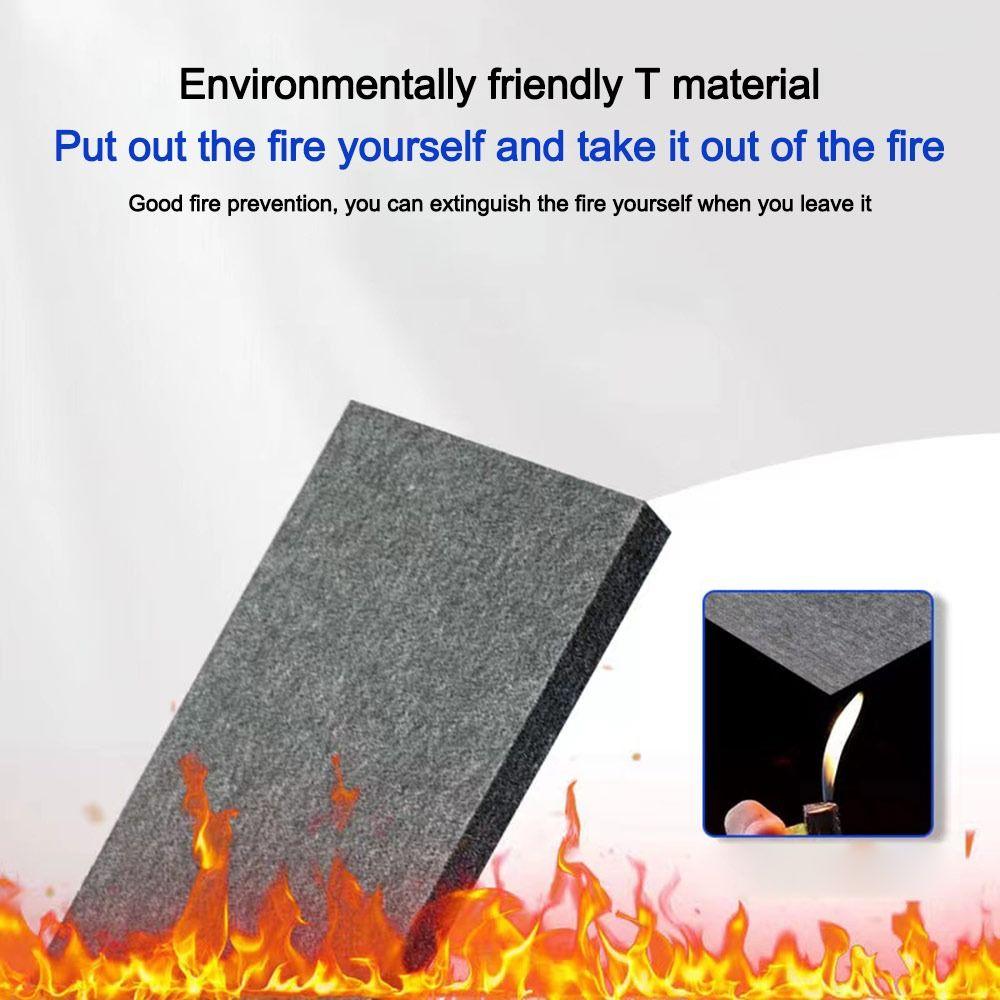 6 pieces/pack Self-Adhesive Sound-absorbing Foam DIY 3D Wall Decoration Board