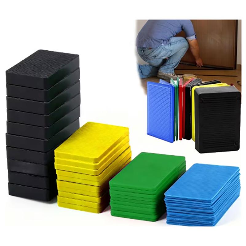 Spaziatori per Piastrelle in Plastica, Materiale PP 4 Misure Spaziatori a Croce per Installazione Piastrelle a Muro e Pavimento - Kit Spaziatori Livellanti Cunei