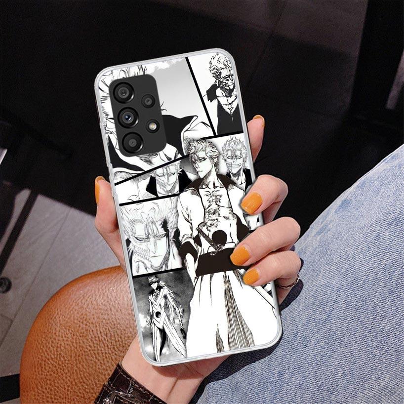 Grimmjow 6 Bleach Phone Case For Samsung Galaxy A52 A32 A22 A12 A51 A31 A50S A30S A20S A10S Note 20 Ultra 10 Plus S10 A72 A71 Ga