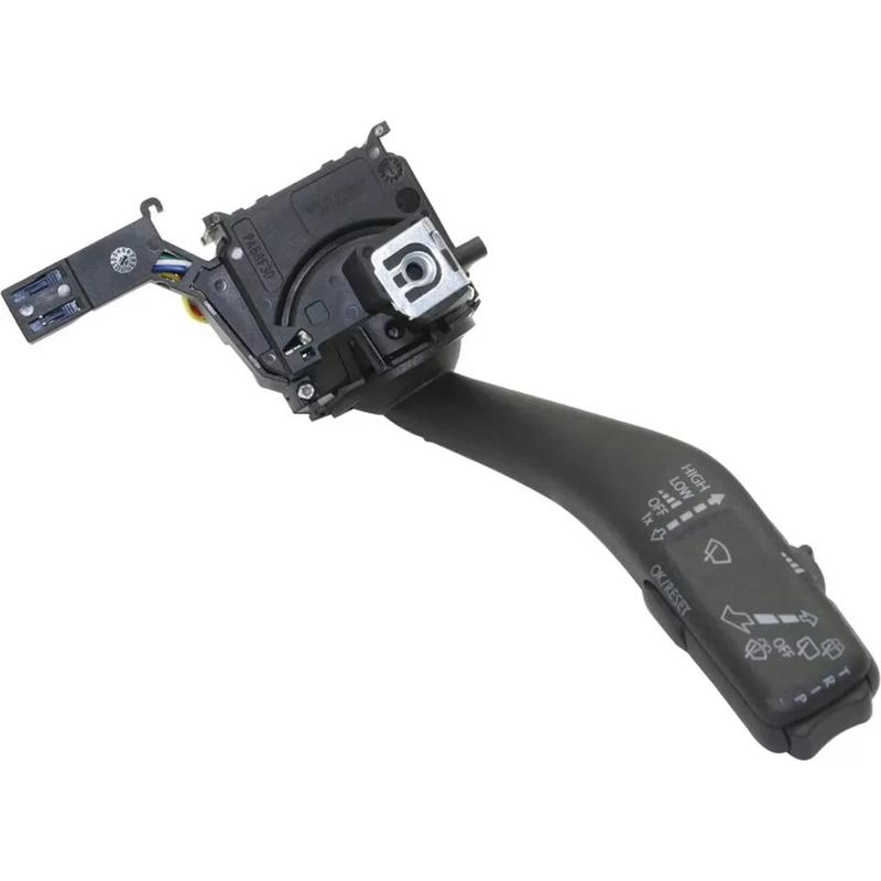Vehicle Wiper Control Switch Car Switch Windshield Control Black Wiper Switch Easy Installation Plastic Housing Auto Maintenance