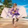 1pc K-POP Girl Group Beach Towel Star Print Quick Dry Lightweight Microfiber Bath Towel for Swimming Surfing Camping Unisex Holi