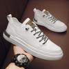 Autumn sports and leisure board shoes business dress leather shoes black shoes