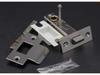 Australia Stainless Steel Bathroom Lock with Emergency Button and Bent Tube Handle