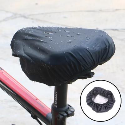2PCS Housse de Selle de Vélo Imperméable Housse de Pluie pour Selle de Vélo Élastique Résistante à la Poussière et à la Pluie Protecteur UV Accessoires de Vélo d'Extérieur