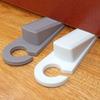 2PCS Shock Absorber Door Stop Rubber Hook Door  Wedge Portable Door Stopper  Floor